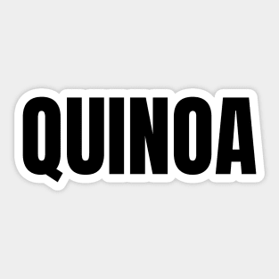 Quinoa Word - Simple Bold Text Sticker